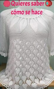 Lee más sobre el artículo Como tejer blusa a crochet