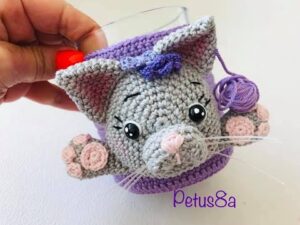 Lee más sobre el artículo DECORA TU TAZA CON LINDOS ANIMALITOS AMIGURUMI / PASO A PASO