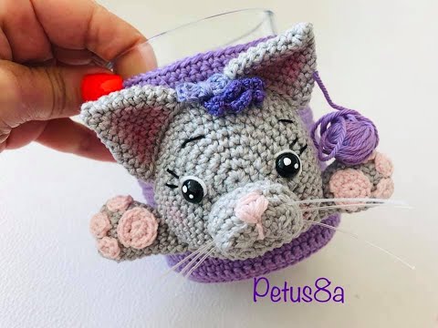 Lee más sobre el artículo DECORA TU TAZA CON LINDOS ANIMALITOS AMIGURUMI / PASO A PASO