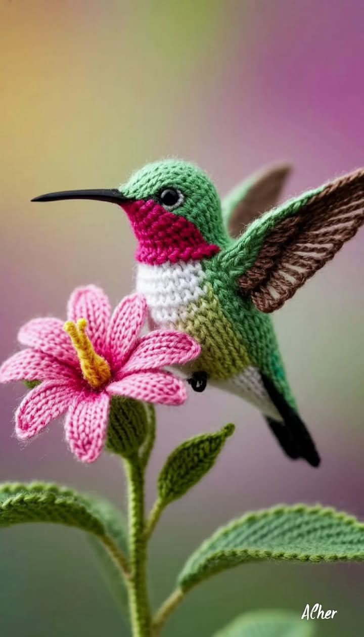 Lee más sobre el artículo Teje hermosos colibrís muy fácil…