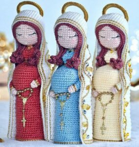 Lee más sobre el artículo Tutorial para tejer la Virgencita