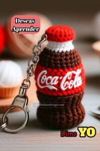 Lee más sobre el artículo Botella Coca-Cola a crochet.