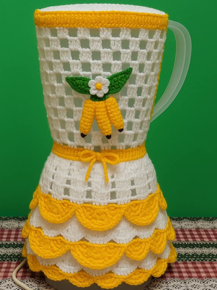 Lee más sobre el artículo Funda para licuadora en crochet