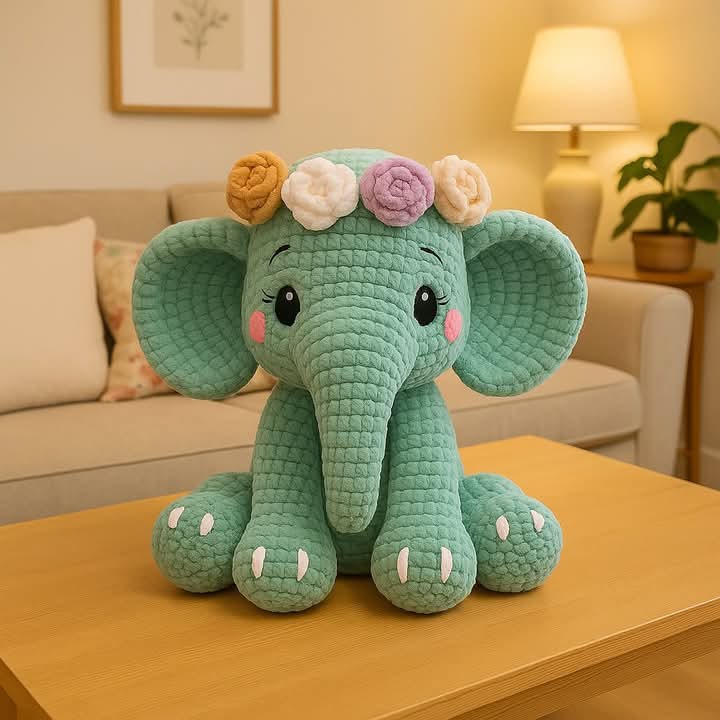 Lee más sobre el artículo elefante a crochet