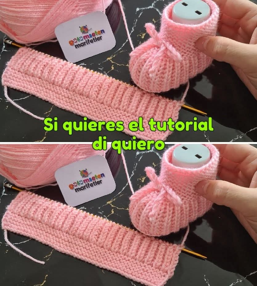 Lee más sobre el artículo Tutorial gratis para tejer botitas a crochet