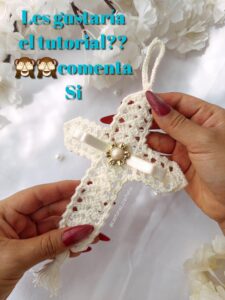 Lee más sobre el artículo Crochet Cruz tutorial