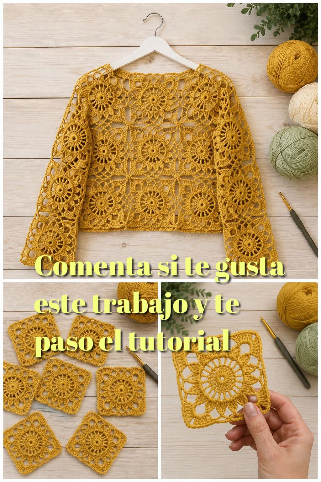 En este momento estás viendo Tutorial blusa a crochet