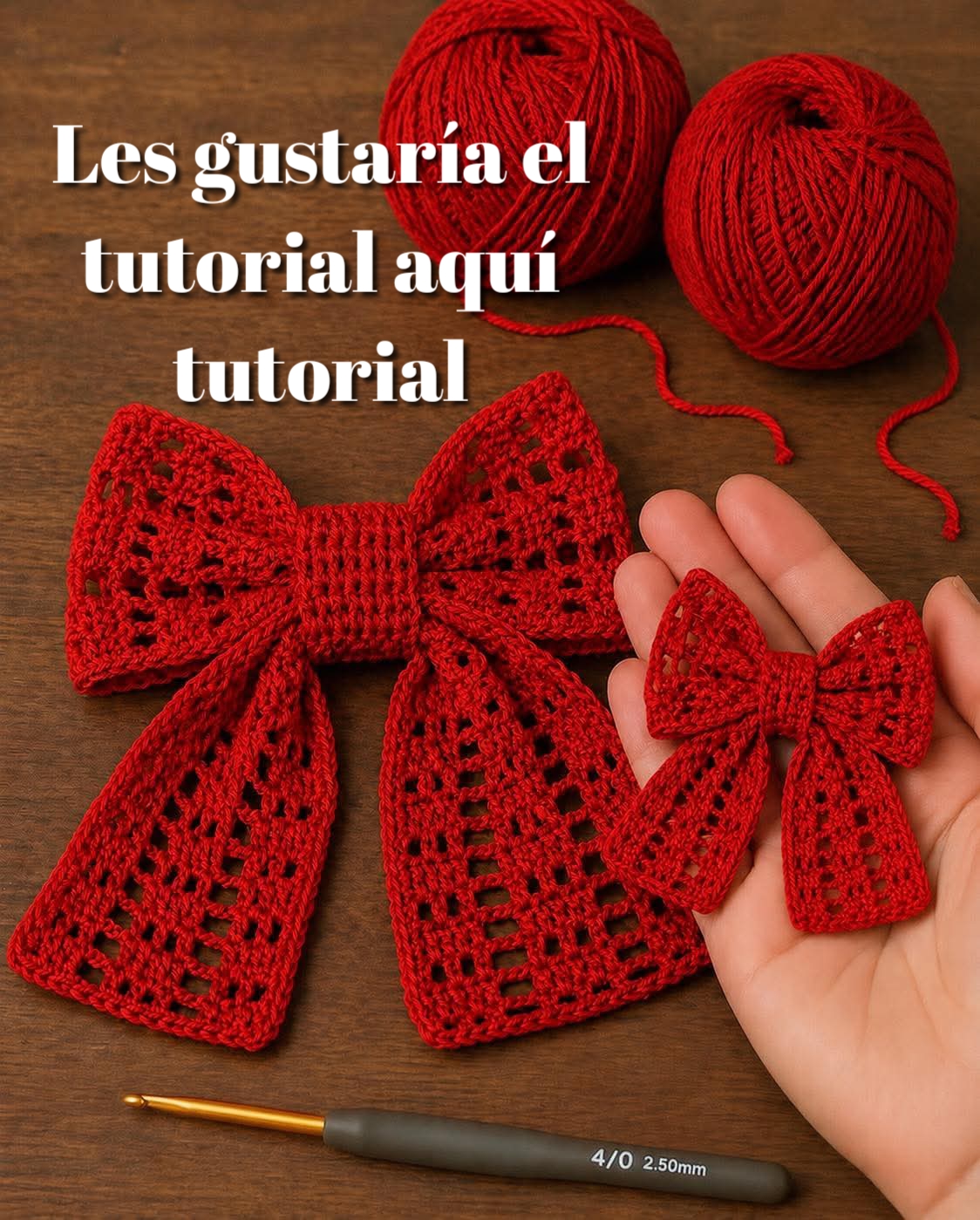 Lee más sobre el artículo Lazo crochet paso a paso