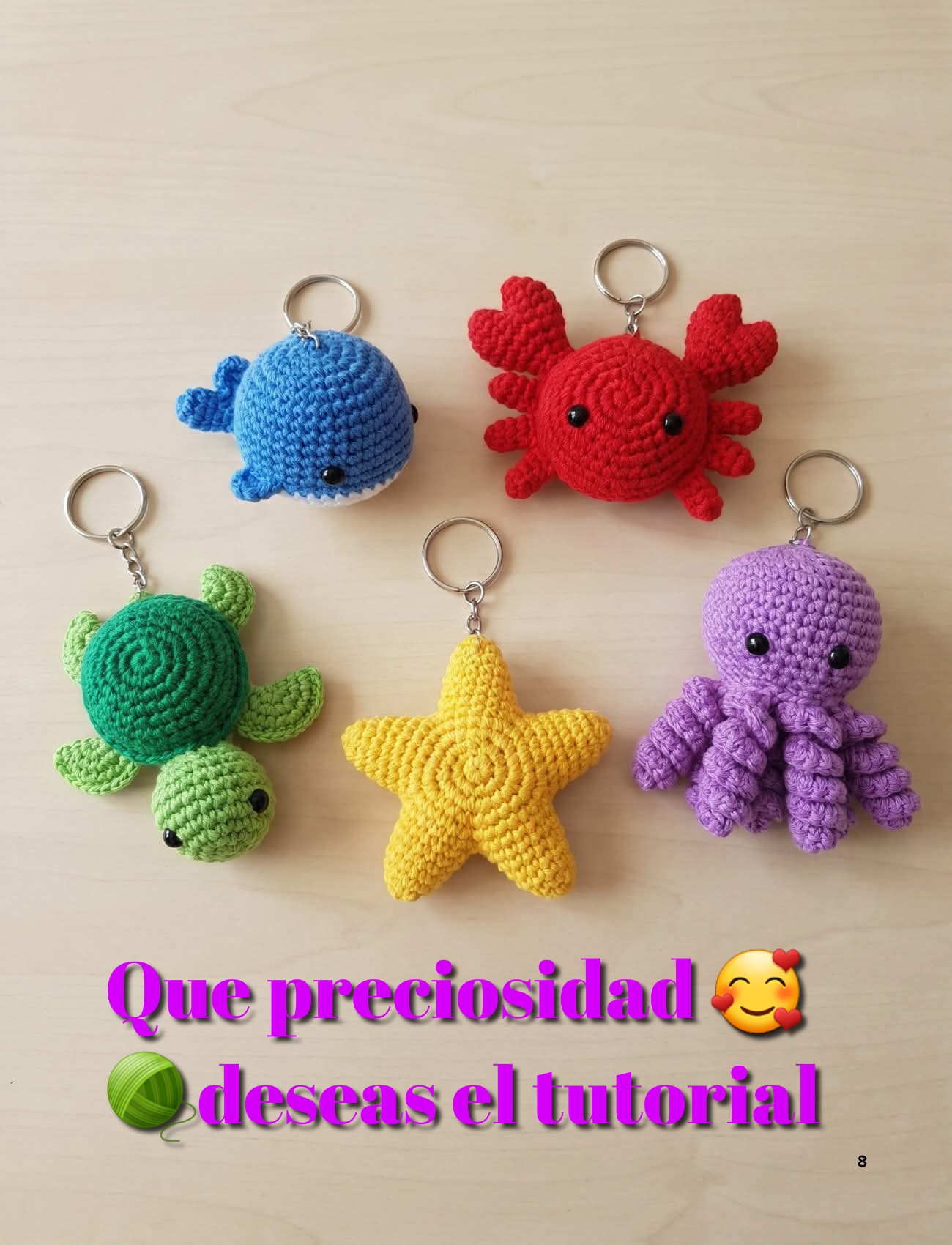 Lee más sobre el artículo llavero tutorial crochet