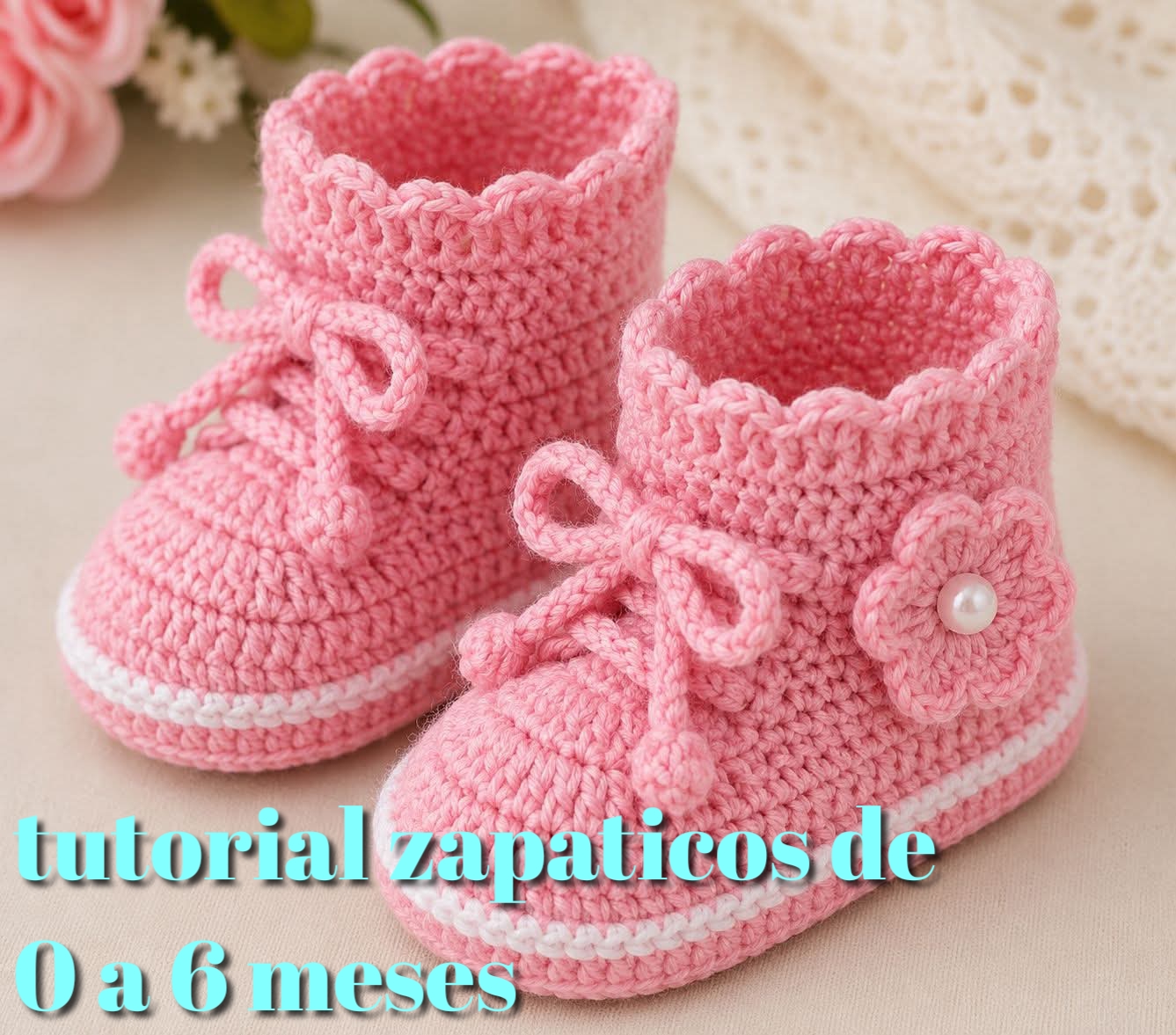 Lee más sobre el artículo zapaticos de 0 a 6 meses tutorial