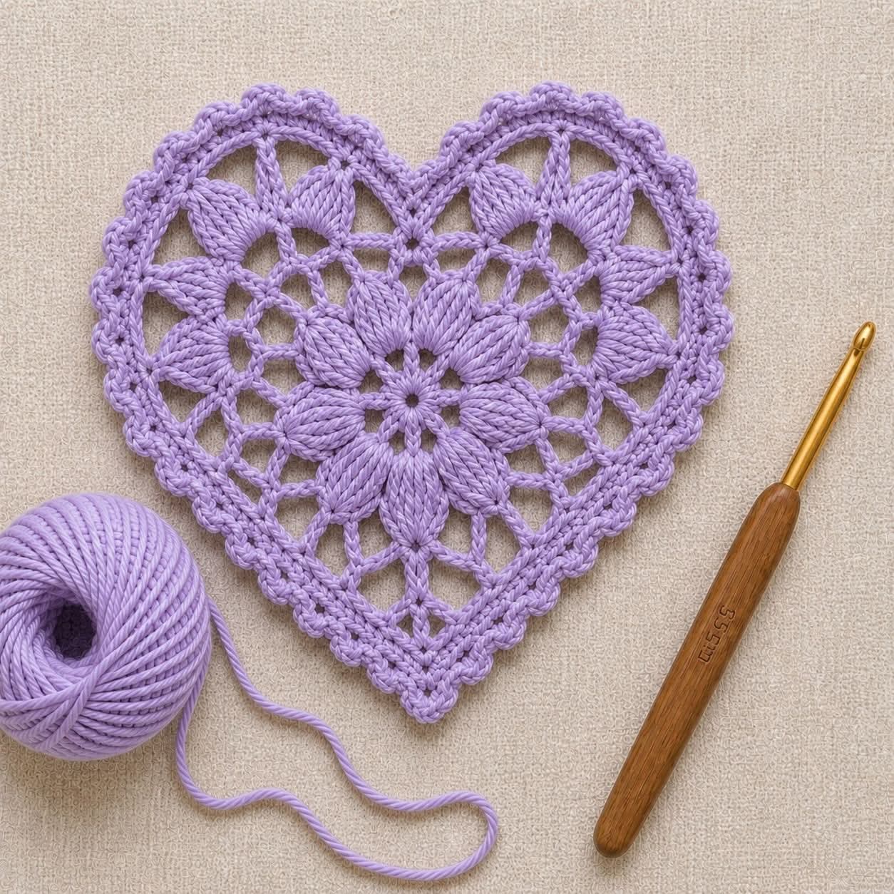 En este momento estás viendo corazón patrón tutorial