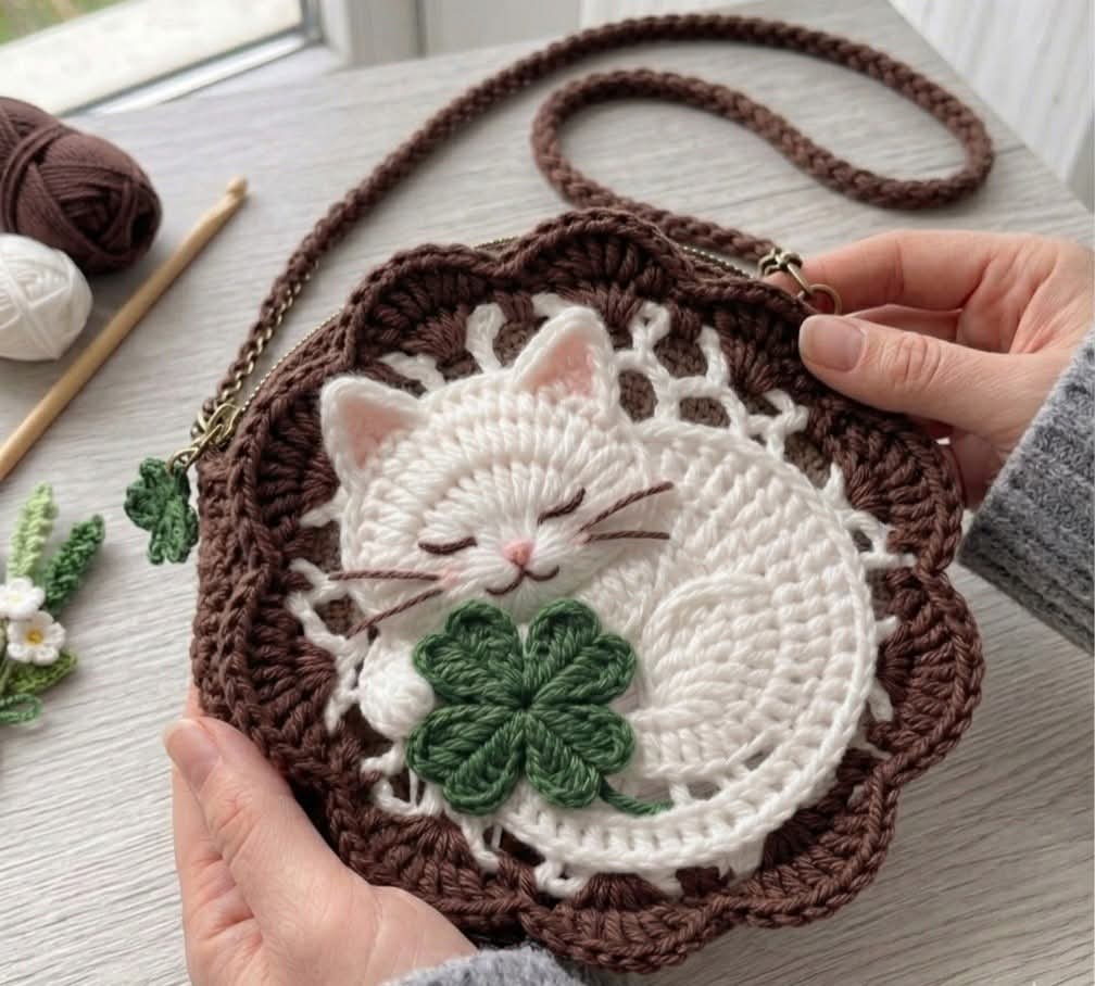 Lee más sobre el artículo Gatico bolso tutorial