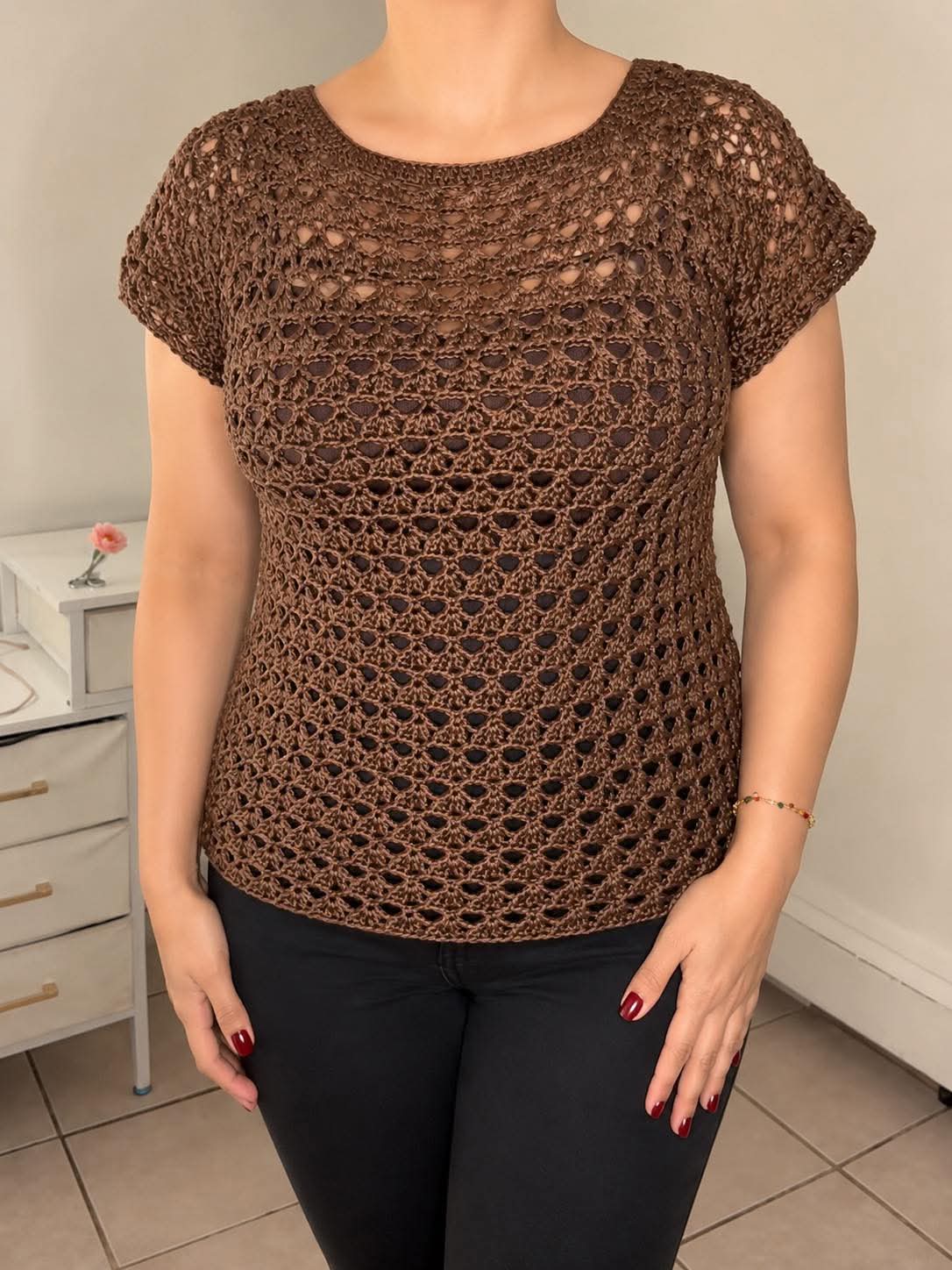 Lee más sobre el artículo blusa hermoso puntos patrón tutorial