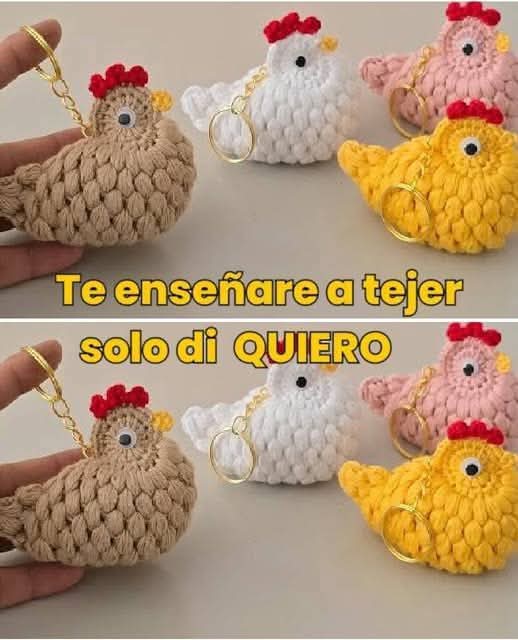 Lee más sobre el artículo llavero de pollitos tutorial