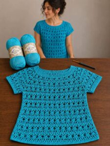 Lee más sobre el artículo mira y aprende blusa hermosa