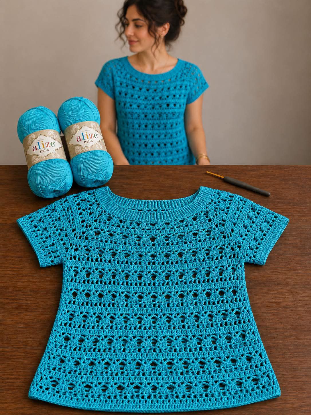 Lee más sobre el artículo mira y aprende blusa hermosa